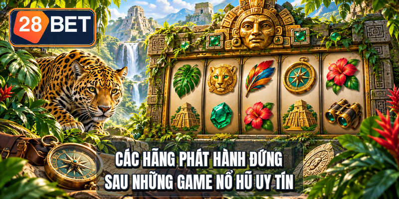 Game Nổ Hũ Uy Tín - 6 Tiêu Chí Và 4 Dòng Slot Các hãng phát hành đứng sau những game nổ hũ uy tín