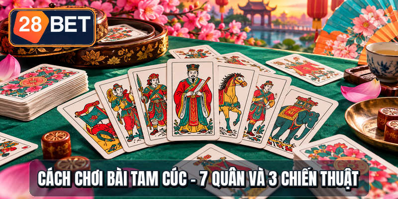 Cách Chơi Bài Tam Cúc - 7 Quân Và 3 Chiến Thuật