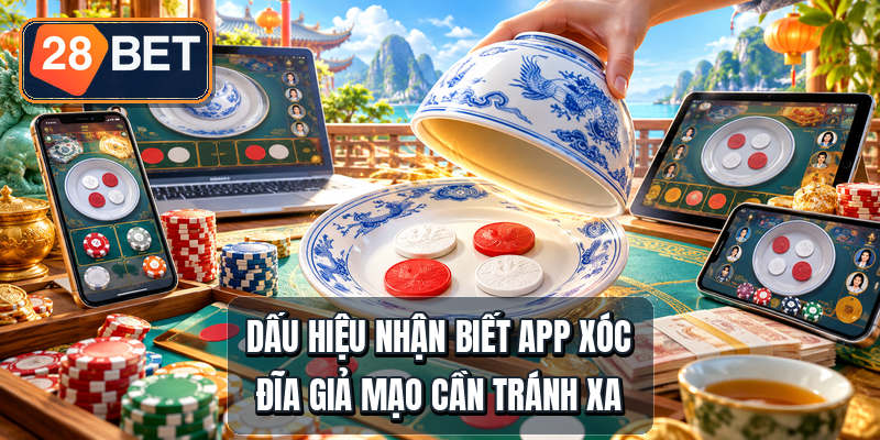 Dấu hiệu nhận biết app xóc đĩa giả mạo cần tránh xa