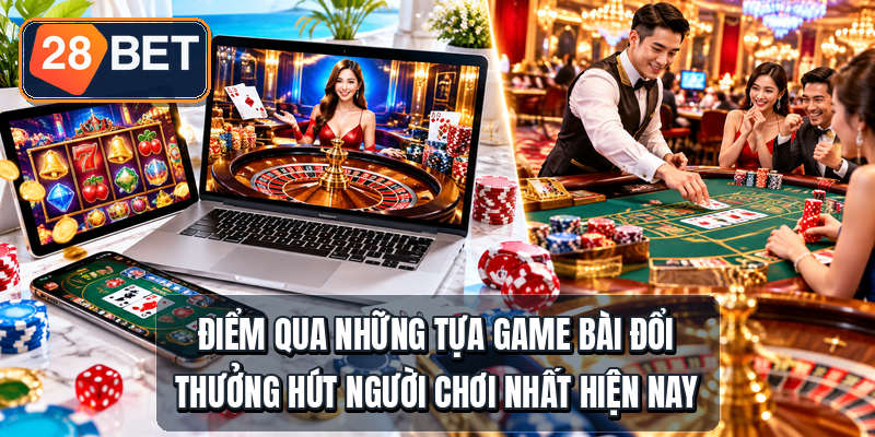 Game Bài Đổi Thưởng - 6 Tiêu Chí Chọn Cổng An Toàn Điểm qua những tựa game bài đổi thưởng hút người chơi nhất hiện nay