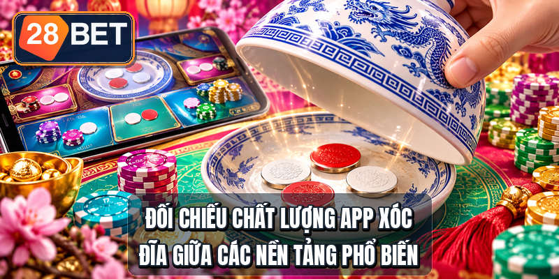 Đối chiếu chất lượng app xóc đĩa giữa các nền tảng phổ biến