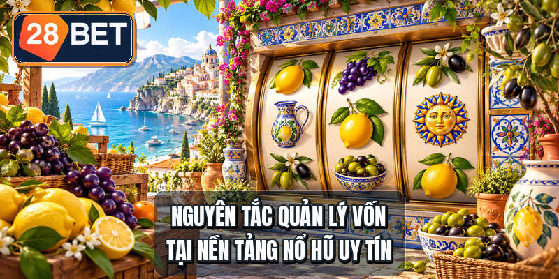 Nguyên tắc quản lý vốn tại nền tảng nổ hũ uy tín