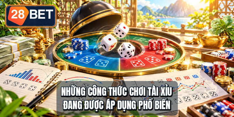 Những công thức chơi tài xỉu đang được áp dụng phổ biến