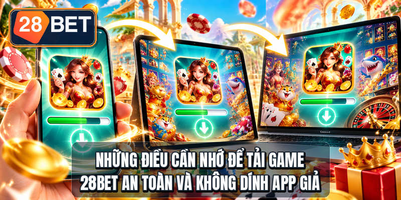 Những điều cần nhớ để tải game 28bet an toàn và không dính app giả