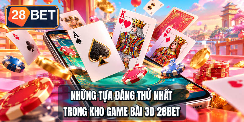 Những tựa đáng thử nhất trong kho game bài 3D 28bet