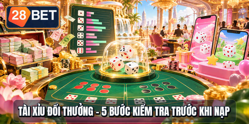 Tài Xỉu Đổi Thưởng - 5 Bước Kiểm Tra Trước Khi Nạp