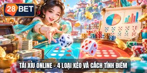 Tài Xỉu Online - 4 Cửa Dễ Thắng Và Cách Tính Điểm